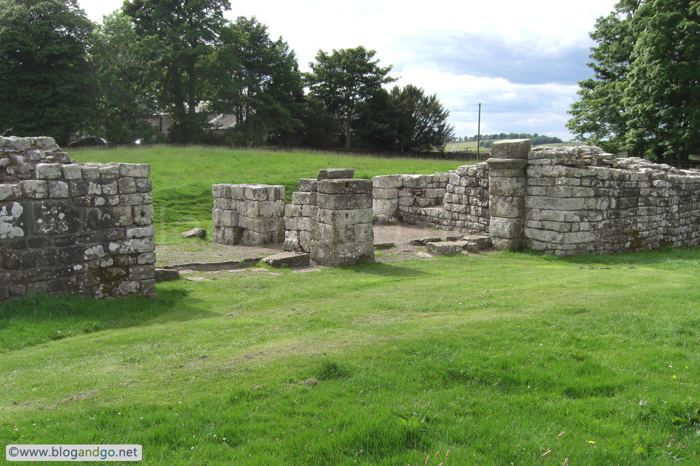 Hadrian's Wall Path - Birdoswald - Eastgate entrance